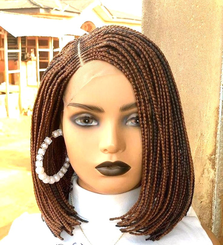 La perruque tressée bob knotless