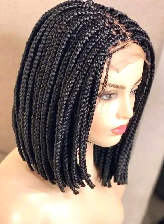 perruque tressée bob knotless - Donaafricana