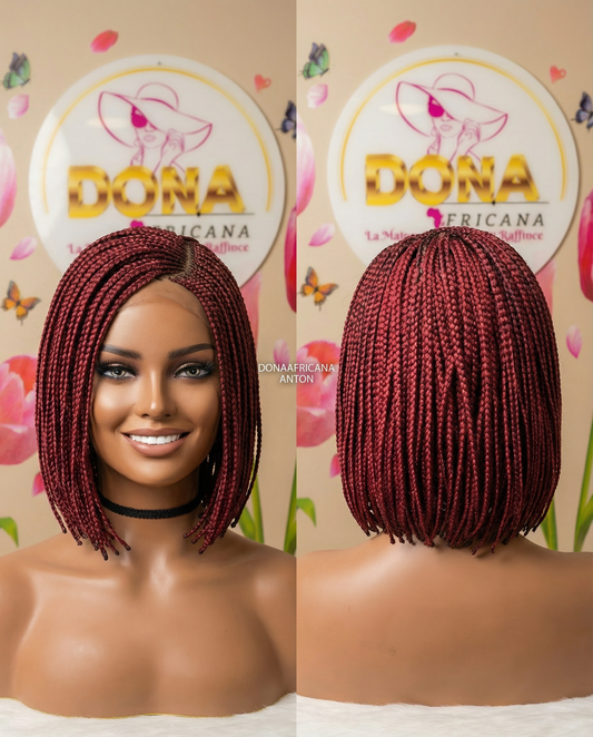 Perruque tresséebob knotless - Donaafricana