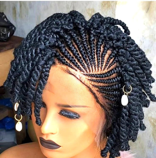 Perruque tresse kinky twist