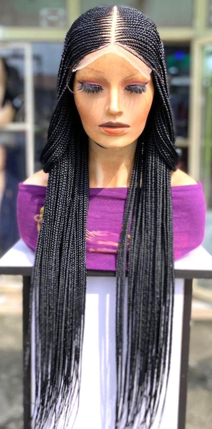 Cornrow Knotless Braids wigs