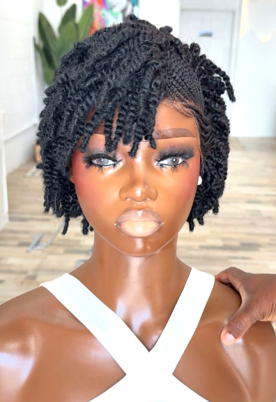 Perruque tresse kinky twist