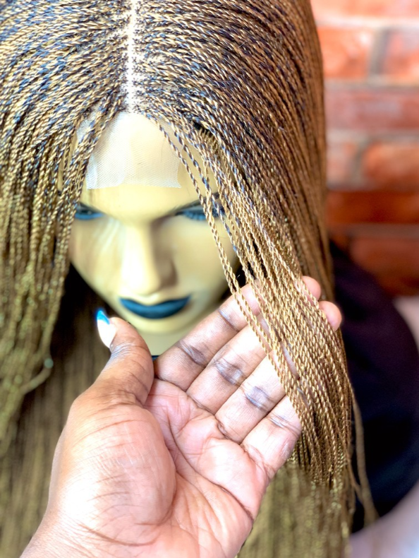 perruque micro twist closure
