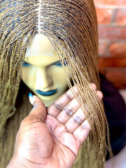 perruque micro twist closure