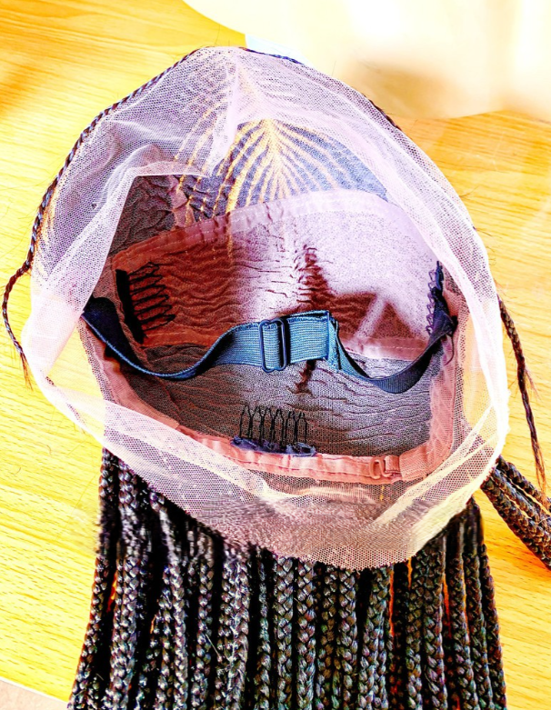 perruque tressée passe mèche