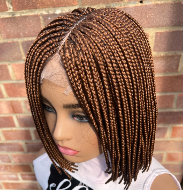 perruque tressée bob