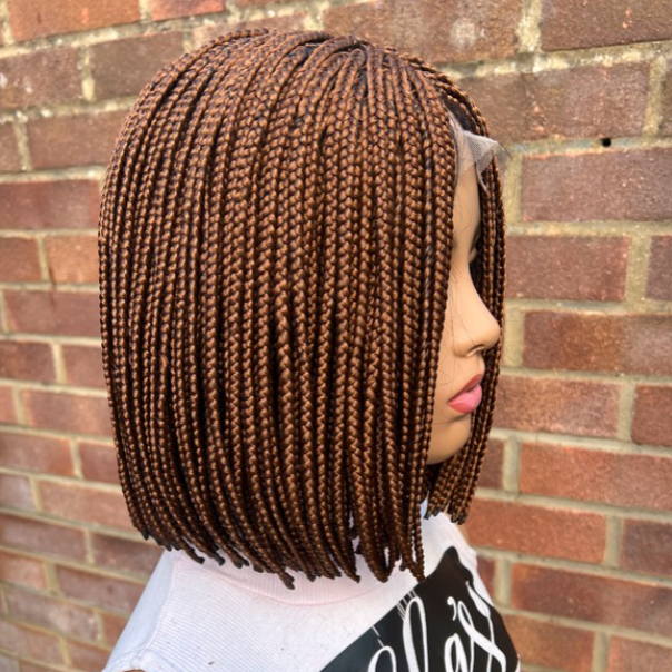 perruque tressée bob