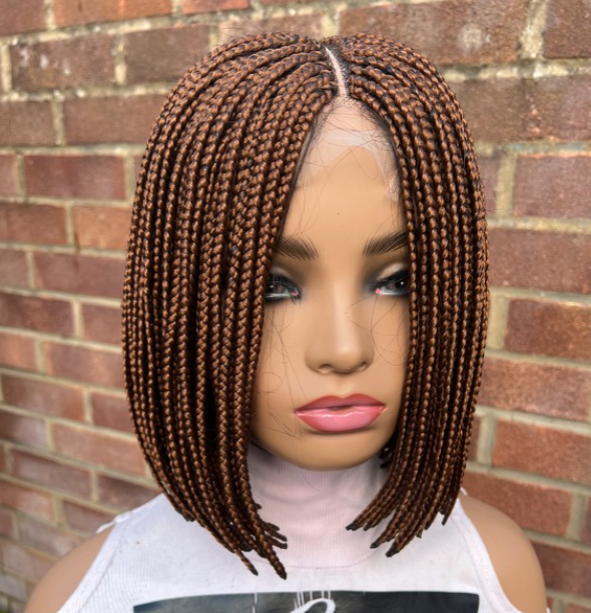 perruque tressée bob