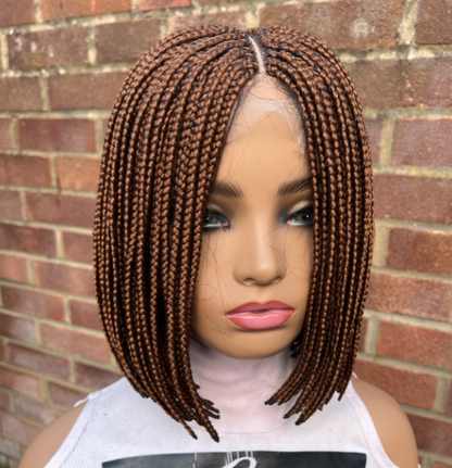 perruque tressée bob