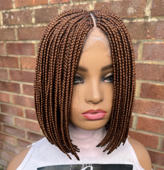 perruque tressée bob