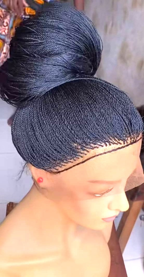 perruque twist sur lace 360