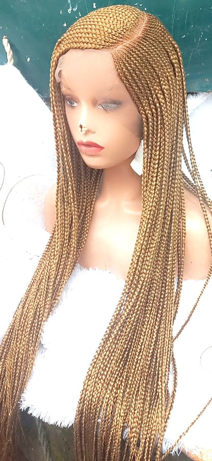 perruque tressée passe mèche