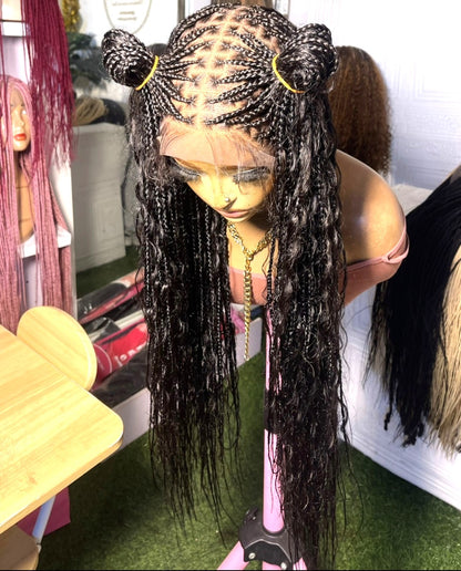 perruque tresse/ Goddess Braids