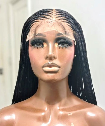 Cornrow Knotless Braids wigs