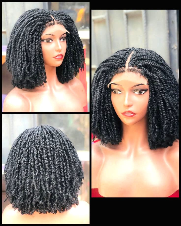 perruque tressée kinky twist
