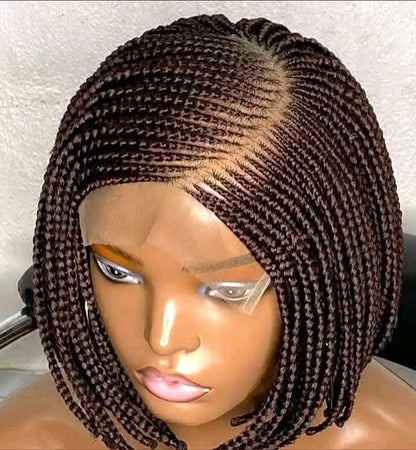 Perruque tressée bob knotless