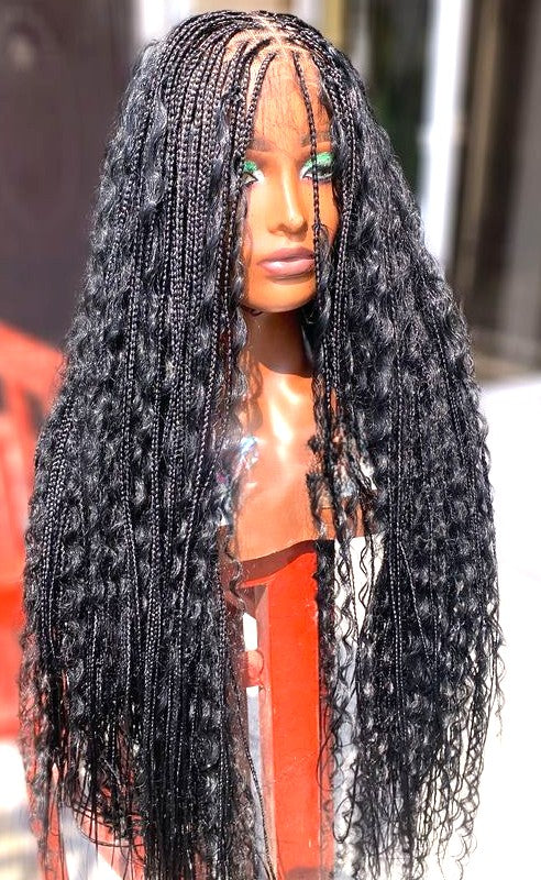 perruque tresse/ Goddess Braids