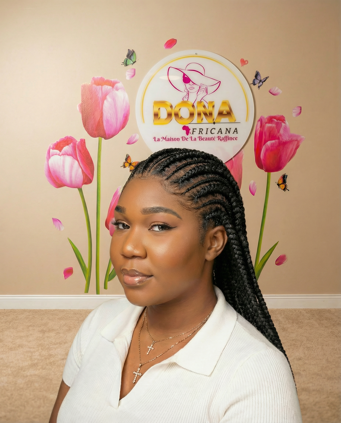 Perruque passe mèche / Cornrow Braids - Donaafricana 