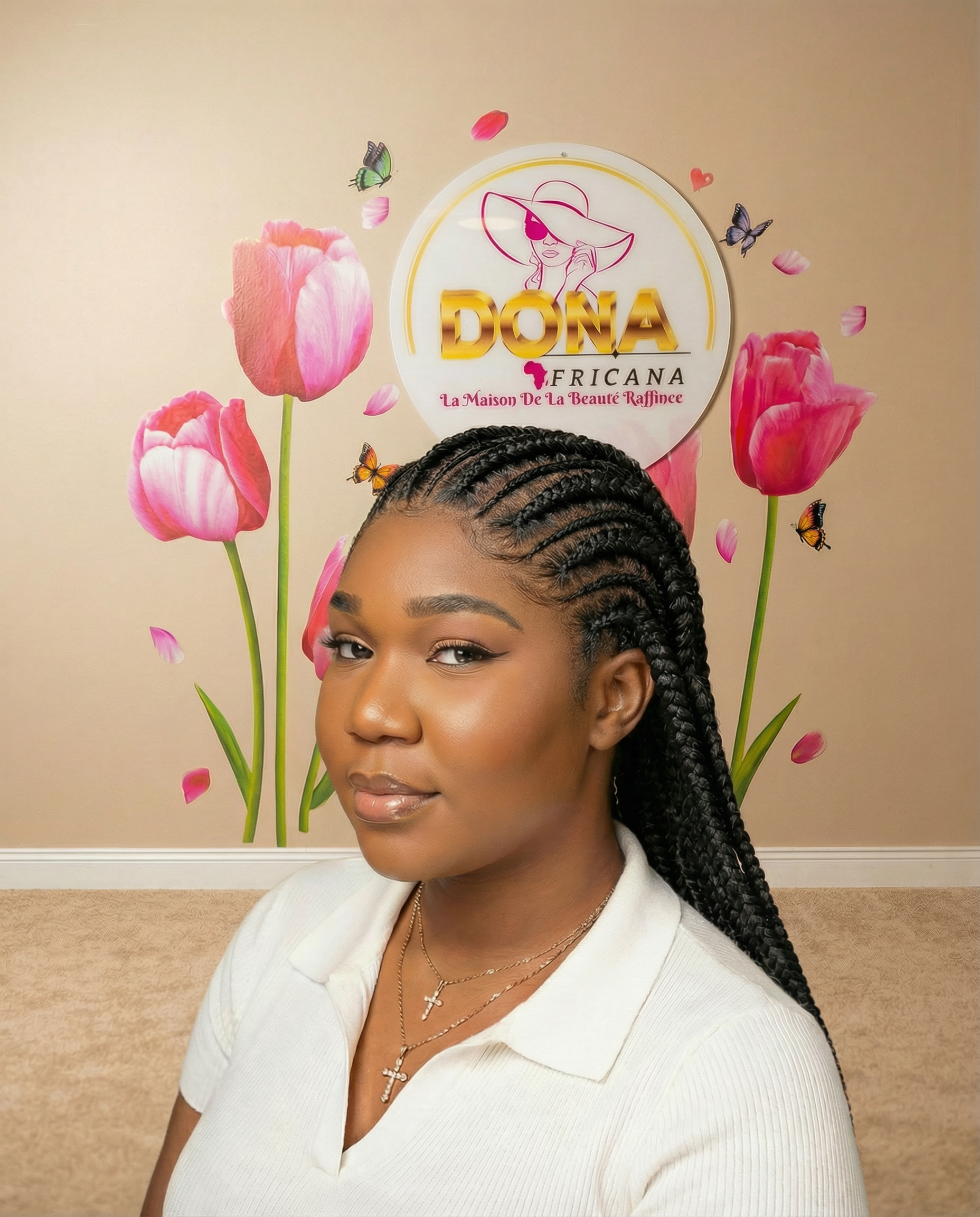 Perruque passe mèche / Cornrow Braids - Donaafricana 