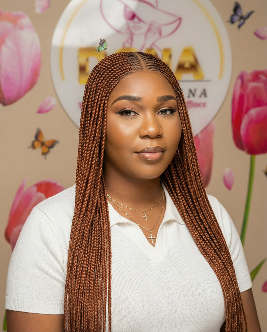 Perruque tressée passe mèche avec rasta  | Donaafricana - Donaafricana 