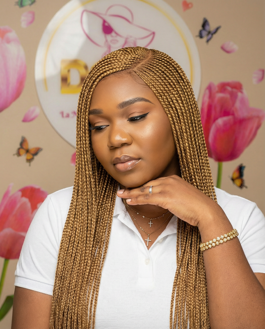 perruque tressée passe mèche - Donaafricana 