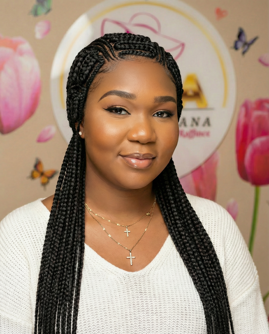 Perruque tresse en passe mèche zizzac - Donaafricana 