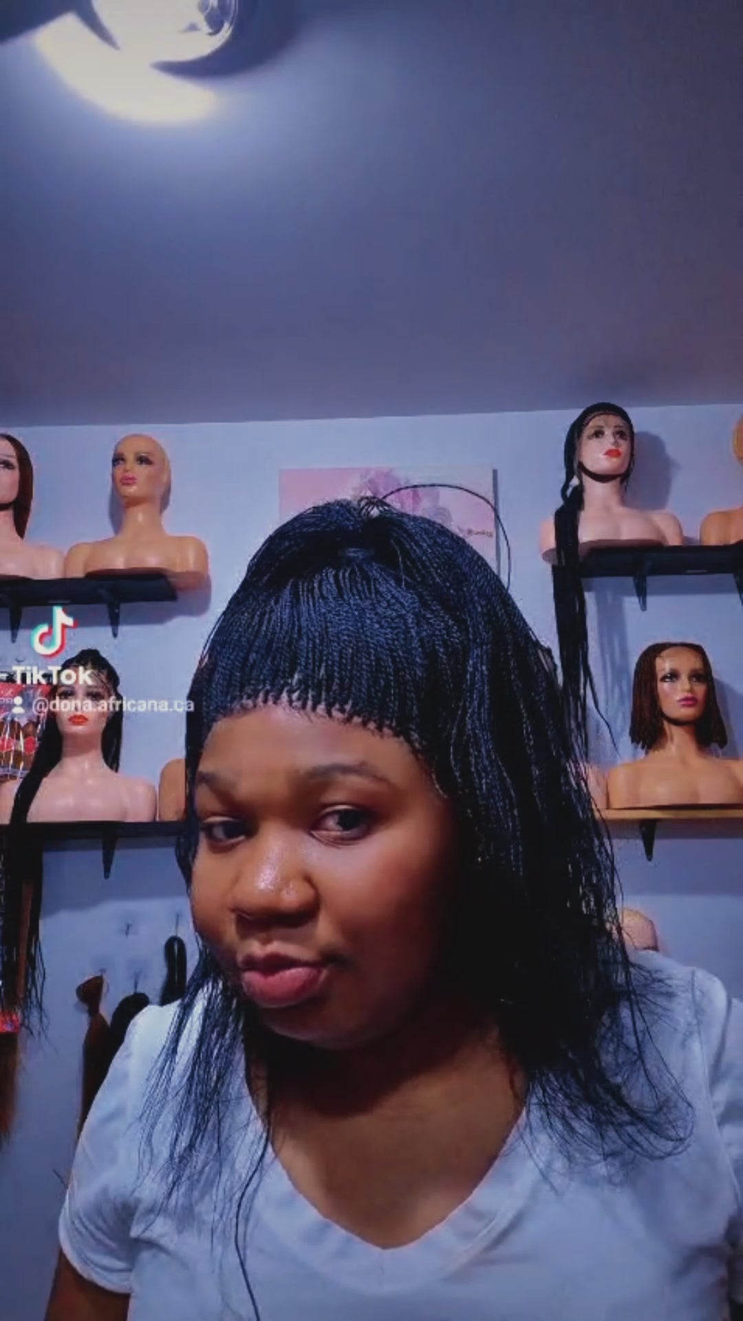 perruque twist sur lace 360