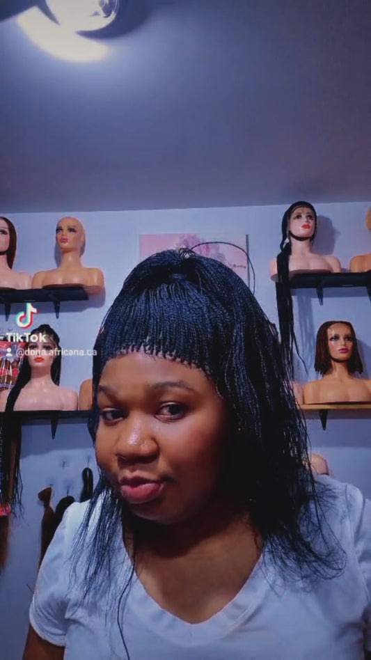 perruque twist sur lace 360