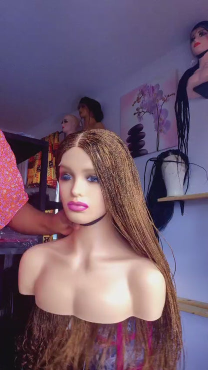 perruque micro twist closure