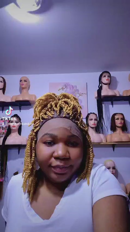 perruque tresse twist kinky