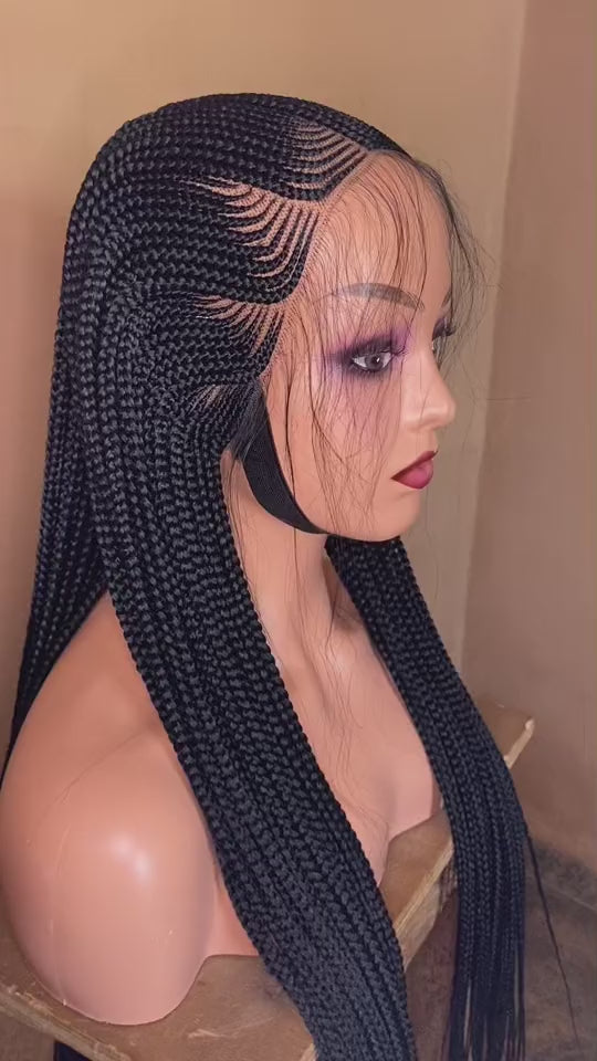 Perruque en passe-mèche