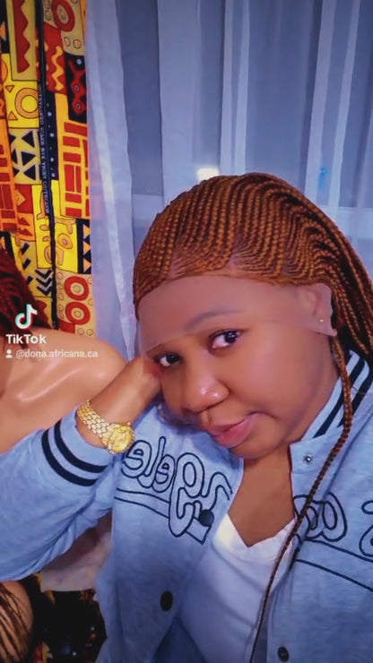 Perruque en passe-mèche